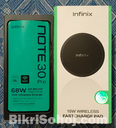 Inifinix Note30 Pro Full Box 8/256